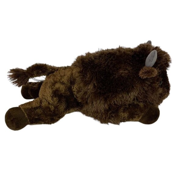 Aurora World American Bison Plush 12 inch Stuffed Animal Brown Buffalo 2018 NEW - Picture 4 of 9
